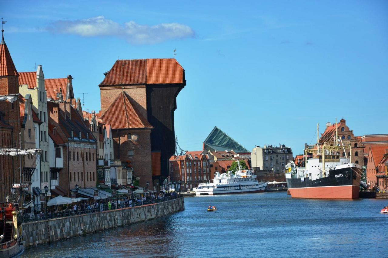 Ferienwohnung Mieszkanie Przy Arenie Danzig Exterior foto